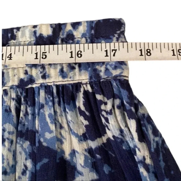 Nwts Cato Blue & White Maxi Skirt - Picture 4 of 6